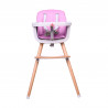 Столче за хранене Buba Carino, Розово