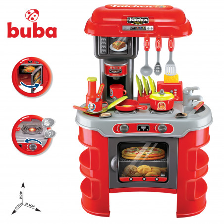 Детска кухня Buba Kitchen Cook  008-908A, Червена