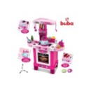 Детска индукционна кухня с чайник Buba 008-939, Розова