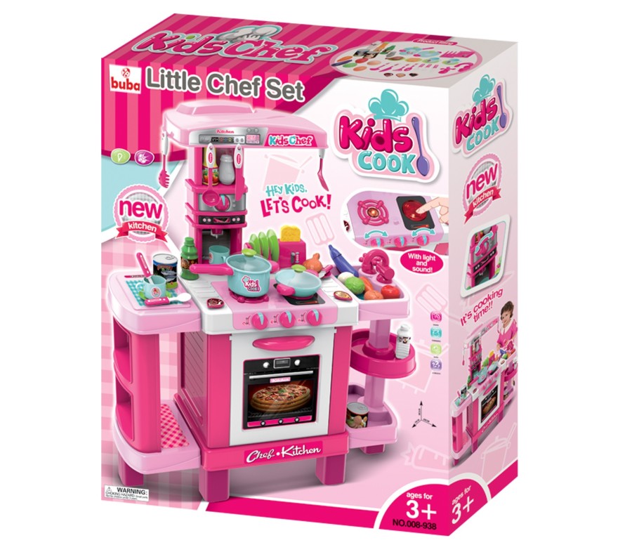 Buba Φορητή Κουζίνα Pink 008-938 Buba Φορητή Κουζίνα Pink 008-938