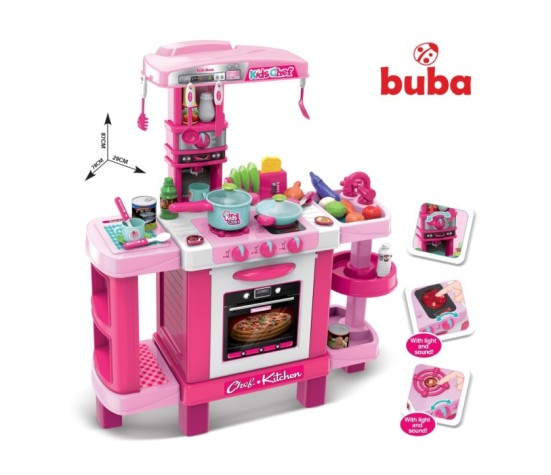 Buba Φορητή Κουζίνα Pink 008-938