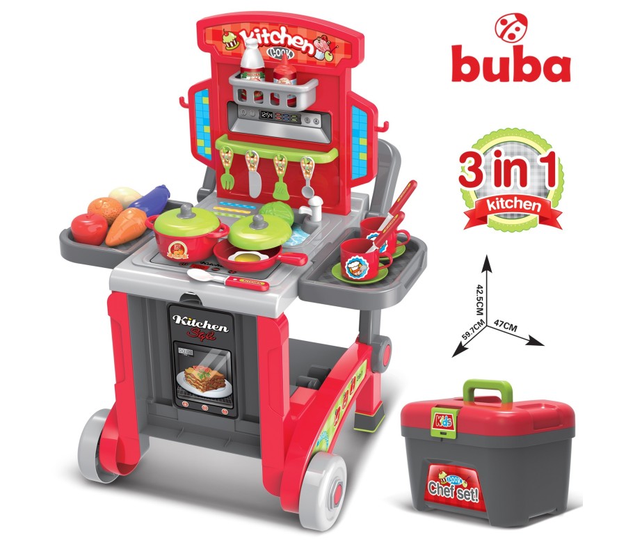 Buba Φορητή Κουζίνα Red 008-930