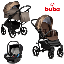Baby stroller Buba Karina 3in1, 249 Driftwood