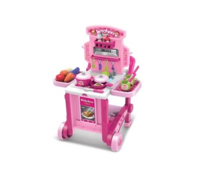 Детска кухня Buba Kitchen little Chef 008-927, Розова