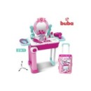 Комплект за игра тоалетка Buba 008-923A, Куфар, Розова