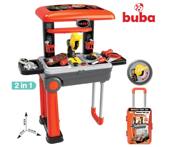 Детска работилница Buba Deluxe tool set 088-922A
