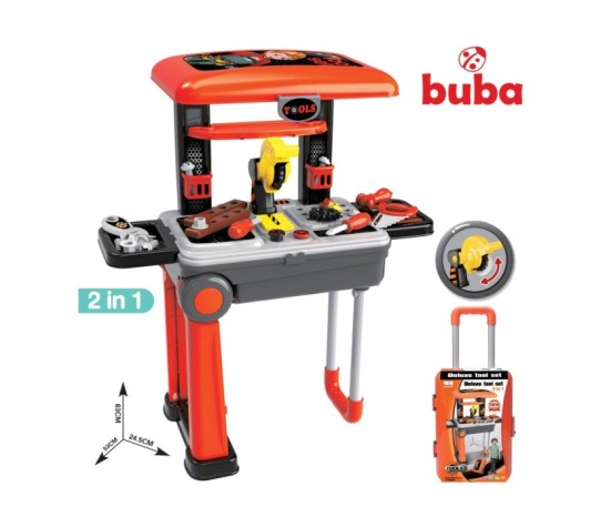 Детска работилница Buba Deluxe tool set 088-922A