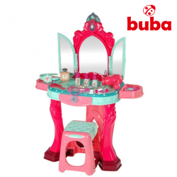 Masa de toaleta pentru copii Buba Beauty 008-989, roz si turcoaz