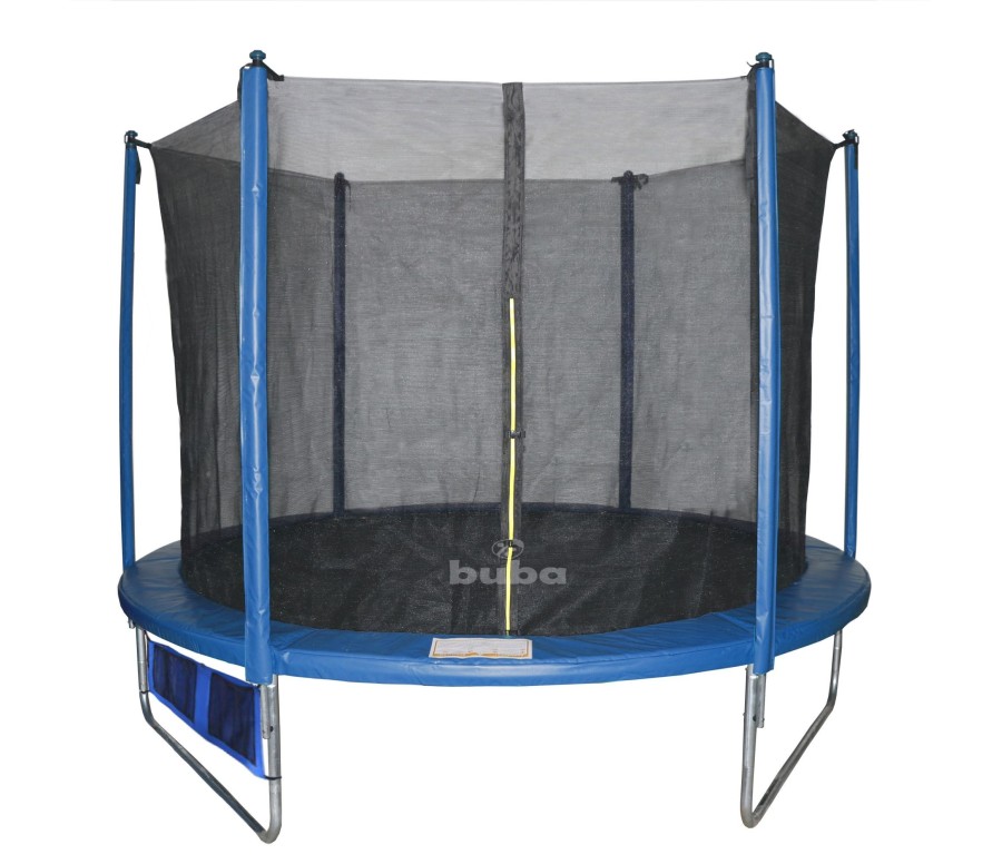 Trampolină Buba 8FT (244 cm) cu plasă interioară și scară Trampolină Buba 8FT (244 cm) cu plasă interioară și scară