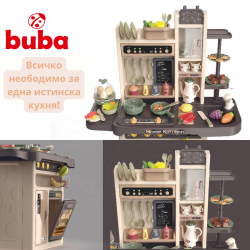 Παιδική κουζίνα Buba Modern Kitchen, 65 τεμάχια, 889-212, ροζ