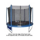 Trampoline Buba 8FT (244 cm) with a inside net and ladder Trampoline Buba 8FT (244 cm) with a inside net and ladder