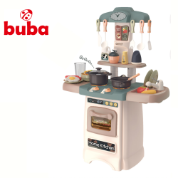 Παιδική κουζίνα Buba Home Kitchen, ρετρό, 889-195, γκρι