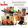 Children's kitchen Buba Home Kitchen, 65 parts, 889-161, gray