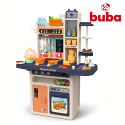 Children's kitchen Buba Home Kitchen, 43 parts, 889-183, gray