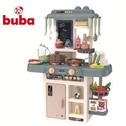 Children's kitchen Buba Home Kitchen, 42 pieces, 889-187, gray