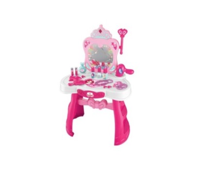 Set masuta de toaleta Buba pentru copii, Roz