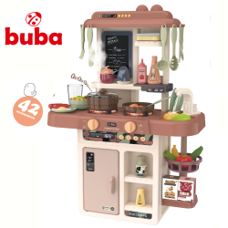 Детска кухня Buba Home Kitchen, 42 части, 889-188, розова