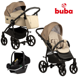 Baby stroller Buba Karina Light 3in1, 291 Beige
