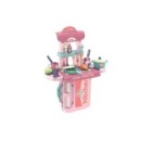 Set de bucatarie pentru copii Buba play set, Roz