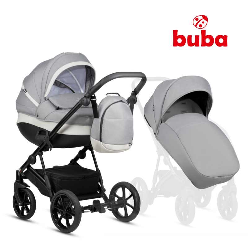 Pushchair Buba Zaza 2 2в1, 625 Warm Grey