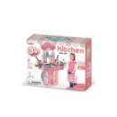 Set de bucatarie pentru copii Buba play set, Roz