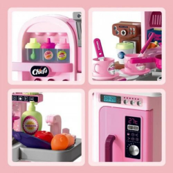 Children's kitchen set Buba Kitchen Chef 008-969, Pink