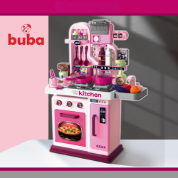 Children's kitchen set Buba Kitchen Chef 008-969, Pink