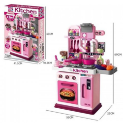 Children's kitchen set Buba Kitchen Chef 008-969, Pink