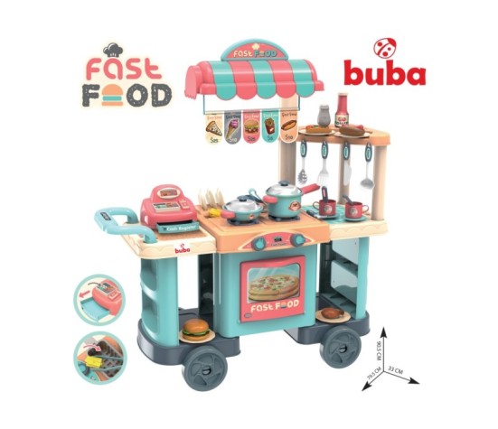 Ресторант на колела Buba Kitchen trolley 008-958