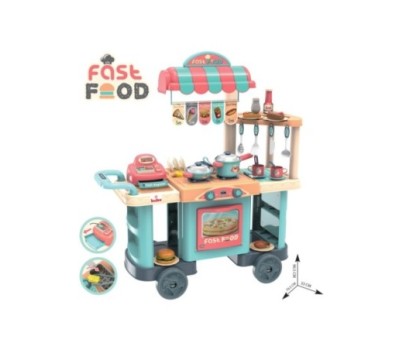 Ресторант на колела Buba Kitchen trolley 008-958, Синя