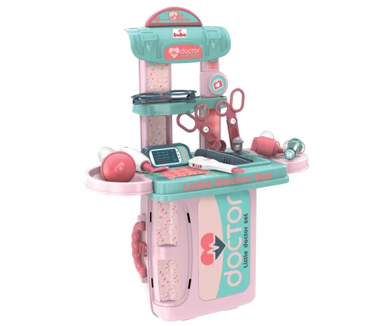 Buba Little Doctor 008-975 Doctor Play Set, Blue/Pink