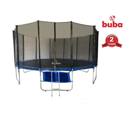 Детски батут Buba 16FT (488 см) с мрежа и стълба