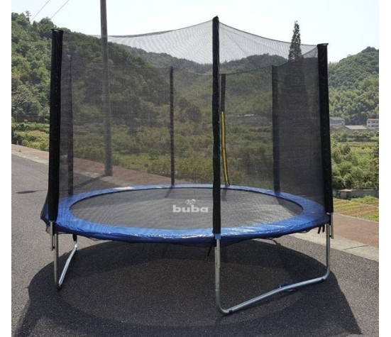 Детски батут Buba 8FT (244 см) с мрежа и стълба