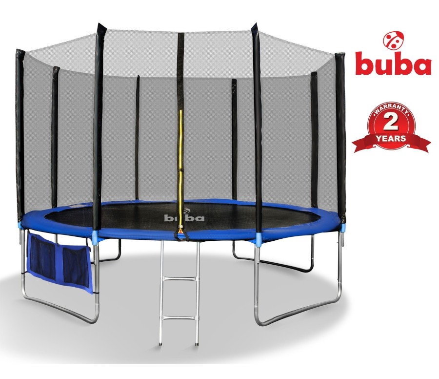 Trampoline Buba 12FT (366 cm) with a net and ladder Trampoline Buba 12FT (366 cm) with a net and ladder
