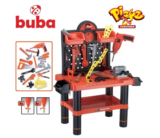 Детски комплект куфар с инструменти Buba Bricolage
