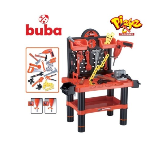 Детски комплект куфар с инструменти Buba Bricolage
