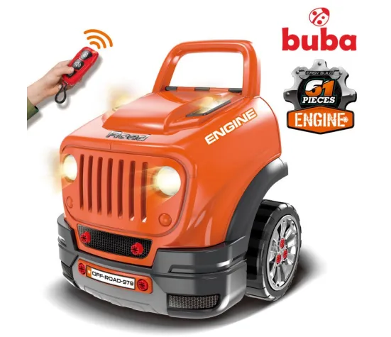 Mașină / joc interactiv pentru copii Buba Motor Sport 008-979, portocaliu