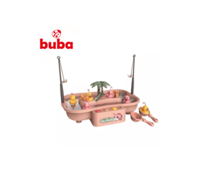 Buba Go Fishing Set, 889-192, πάπια, ροζ