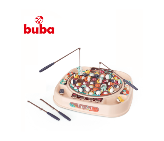 Комплект за риболов Buba Go Fishing, 889-191, патета, сив