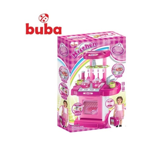 Детска кухня Buba My Kitchen 008-58, Розова