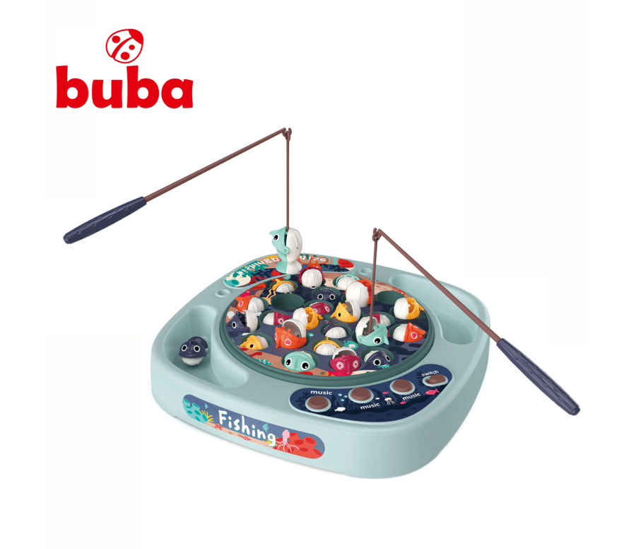 Σετ ψαρέματος Buba Fishing 889-215, 24 fish, γκρι
