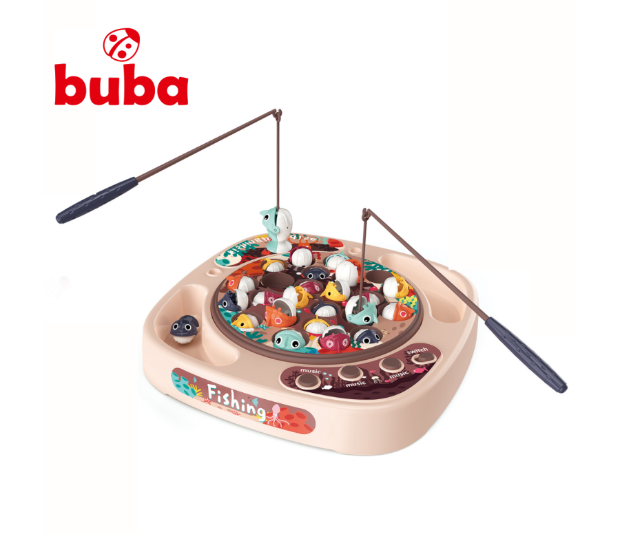 Комплект за риболов Buba Fishing 889-216, 24 рибки, розов Комплект за риболов Buba Fishing 889-216, 24 рибки, розов
