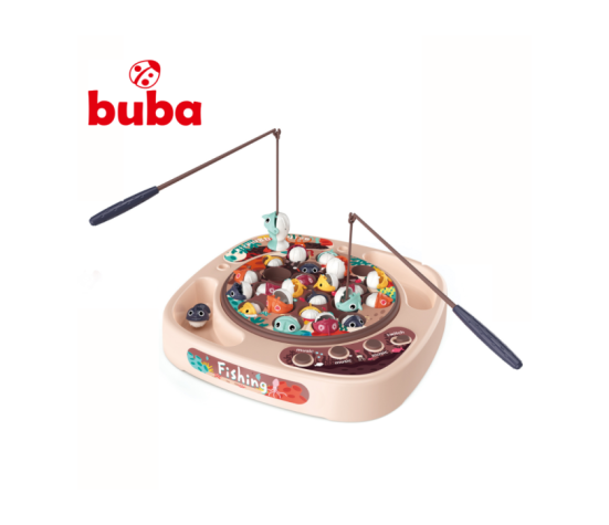Комплект за риболов Buba Go Fishing, 889-191, патета, сив