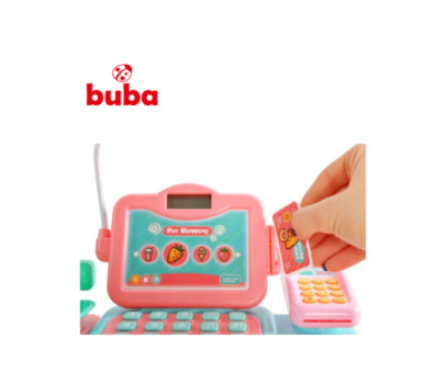 Children's cash register with accessories Buba Fun Shopping 888F, orange