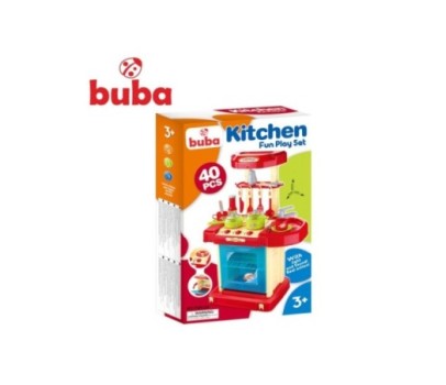 Детска кухня Buba My Kitchen 008-58A, Червена