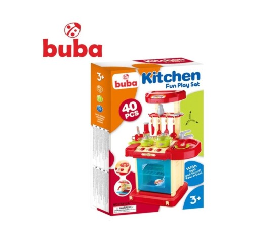Детска кухня Buba My Kitchen 008-58A, Червена