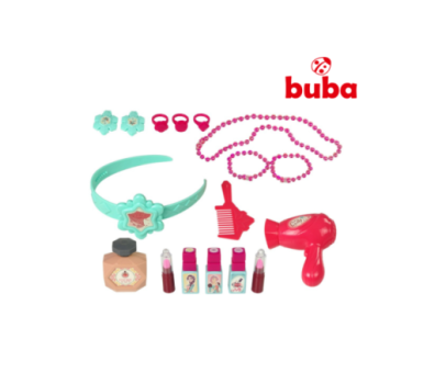 Тоалетка за деца Buba Beauty 008-989, Розово и тюркоаз