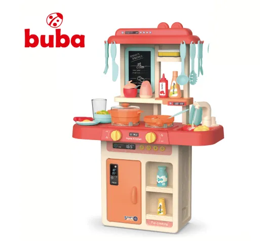 Детска кухня Buba Home Kitchen, 36 части, 889-170, розова