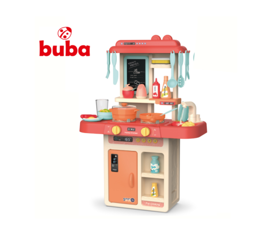 Детска кухня Buba Home Kitchen, 36 части, 889-170, розова