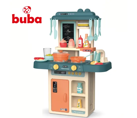 Детска кухня Buba Home Kitchen, 36 части, 889-169, синя